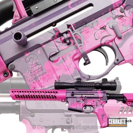 Powder Coating: Graphite Black H-146,Princess,SIG™ PINK H-224,Tactical Rifle,Custom Mix Purple