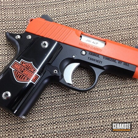 Powder Coating: Graphite Black H-146,Safety Orange H-243,Handguns