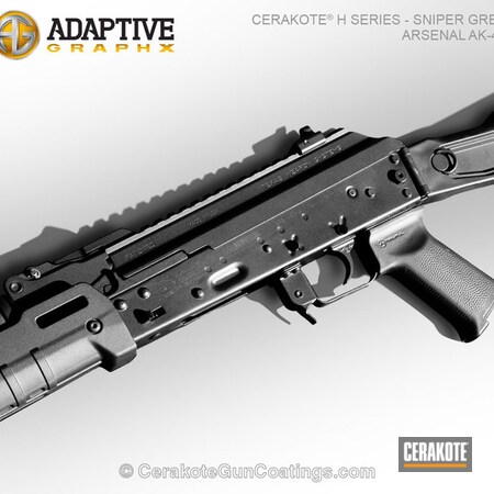 Powder Coating: AK-47,Sniper Grey H-234,Sniper Grey,Tactical Rifle