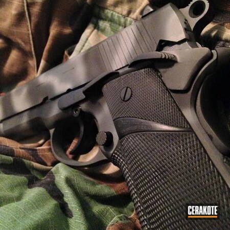 Powder Coating: Handguns,Smith's Grey,McMillan Grey H-201,SIG™ DARK GREY H-210,Bull Shark Grey H-214,Custom