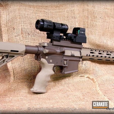 Powder Coating: Smith & Wesson,Chocolate Brown H-258,Tactical Rifle,Flat Dark Earth H-265