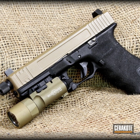 Powder Coating: Glock,Handguns,Mud Brown H-225