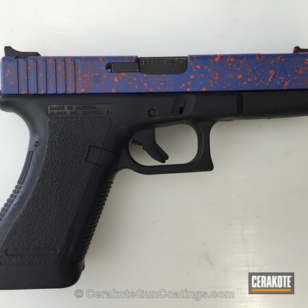 Powder Coating: Glock,Safety Orange H-243,NRA Blue H-171,Handguns