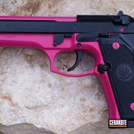 Powder Coating: Graphite Black H-146,Handguns,SIG™ PINK H-224,Beretta