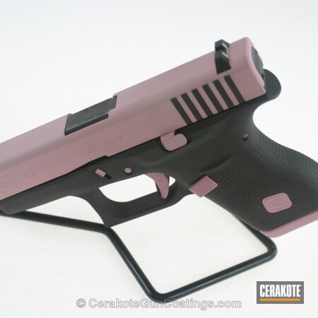 Powder Coating: Graphite Black H-146,Glock,Bazooka Pink H-244,Handguns