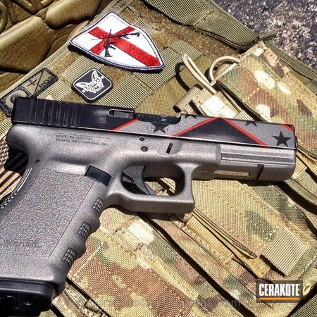 Powder Coating: Graphite Black H-146,Glock,Handguns,Subdued,USMC Red H-167,Tungsten H-237