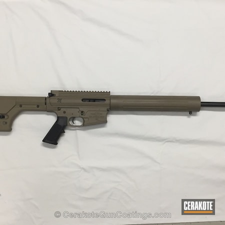 Powder Coating: Graphite Black H-146,DPMS Panther Arms,Tactical Rifle,MAGPUL® FLAT DARK EARTH H-267