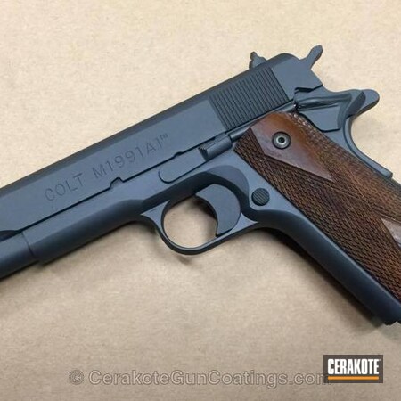 Powder Coating: Handguns,SOCOM BLUE  H-245,Colt