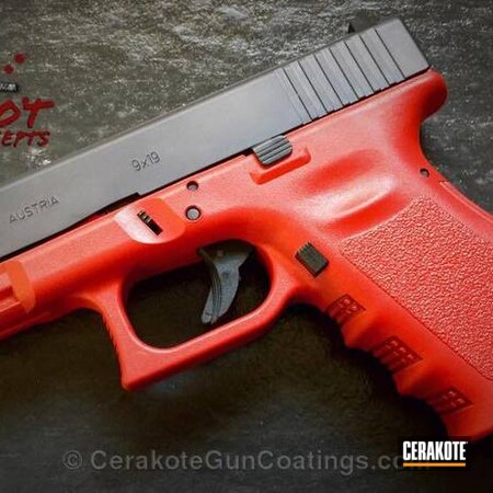 Powder Coating: Glock,Handguns,USMC Red H-167