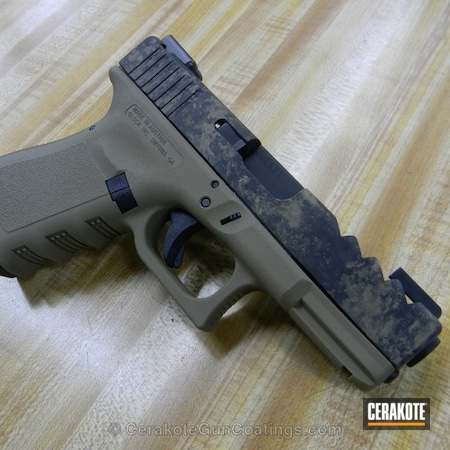 Powder Coating: Graphite Black H-146,Glock,Handguns,Coyote Tan H-235