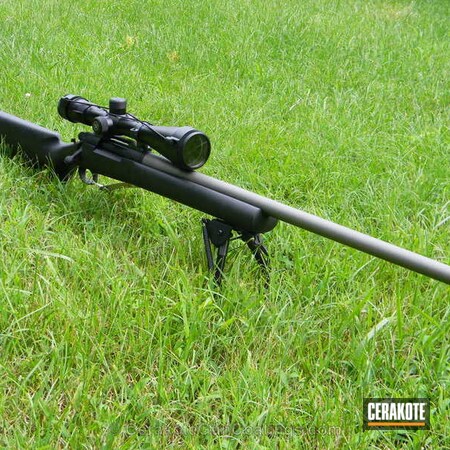 Powder Coating: Hunting Rifle,Armor Black H-190,Remington,Stainless H-152