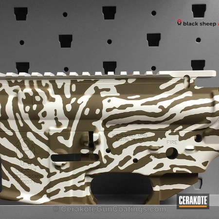 Powder Coating: Hidden White H-242,Chocolate Brown H-258,Gun Parts,Custom