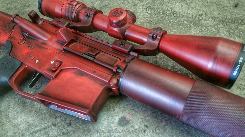 H-221 Crimson with H-146 Graphite Black by Outlaw Action Sports, LLC ...