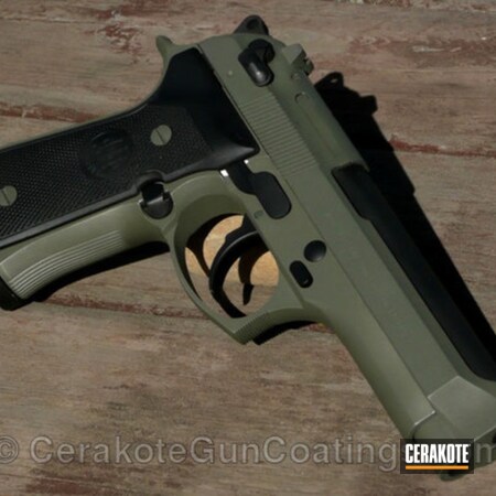 Powder Coating: Graphite Black H-146,Forest Green H-248,1911,Handguns