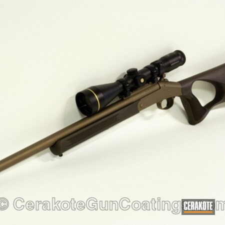 Powder Coating: H&R 1871,Hunting Rifle,Burnt Bronze H-148