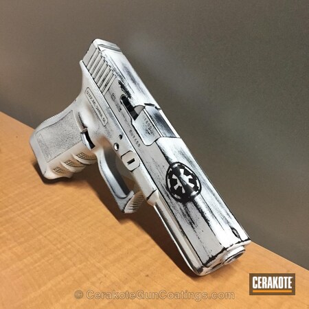 Powder Coating: Graphite Black H-146,Glock,Snow White H-136,Handguns