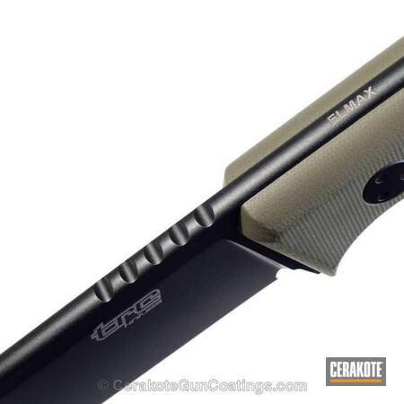 Powder Coating: Graphite Black H-146,Knives,Cobalt H-112