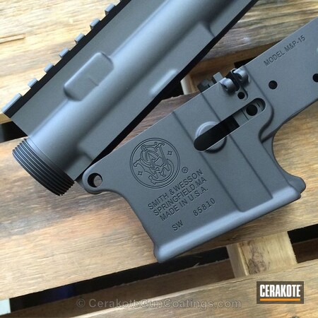 Powder Coating: Smith & Wesson,Stone Grey H-262,Gun Parts