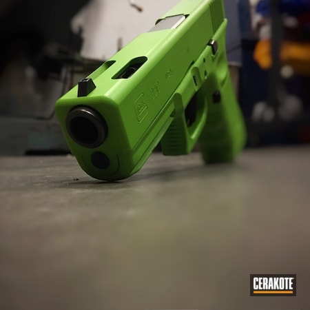 Powder Coating: Glock,Zombie Green H-168,Handguns