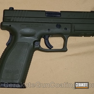Cerakoted H-133 Cross Canyon Arms Green