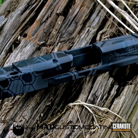 Powder Coating: Graphite Black H-146,Smith & Wesson,M&P Shield,Sniper Grey H-234,Midnight Blue H-238,Sniper Grey,Gun Parts,MAD Dragon Camo