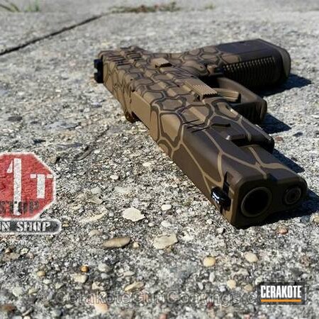 Powder Coating: Handguns,Gold H-122,Patriot Brown H-226,MAGPUL® FLAT DARK EARTH H-267