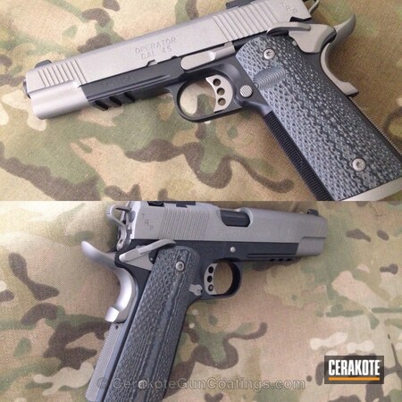 Powder Coating: Graphite Black H-146,1911,Springfield Armory,Stainless H-152