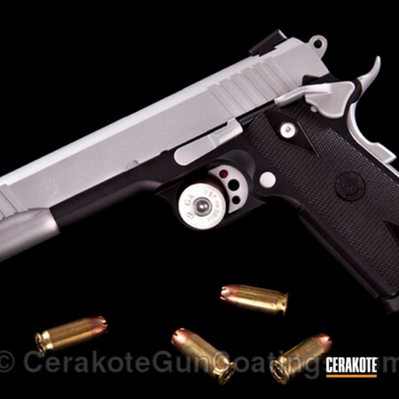 Powder Coating: Graphite Black H-146,Satin Aluminum H-151,1911,Handguns,Tactical Rifle