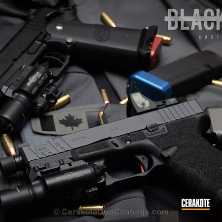 Powder Coating: Graphite Black H-146,Glock,Handguns,Sniper Grey H-234,Sniper Grey