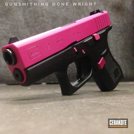 Powder Coating: Glock,Ladies,Wild Pink H-208