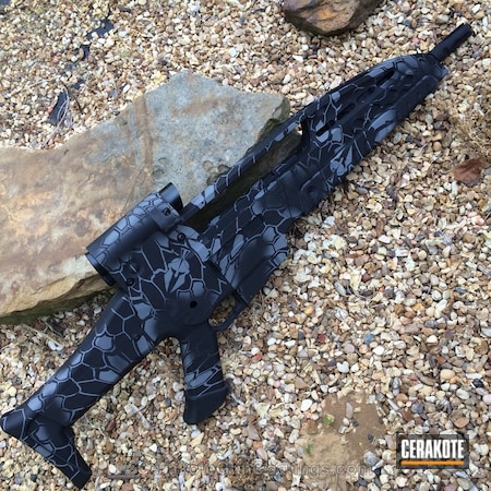 Powder Coating: Armor Black H-190,Smith's Grey,Tactical Rifle,Bull Shark Grey H-214