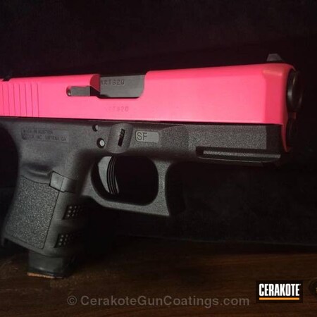 Powder Coating: Glock,Handguns,Prison Pink H-141