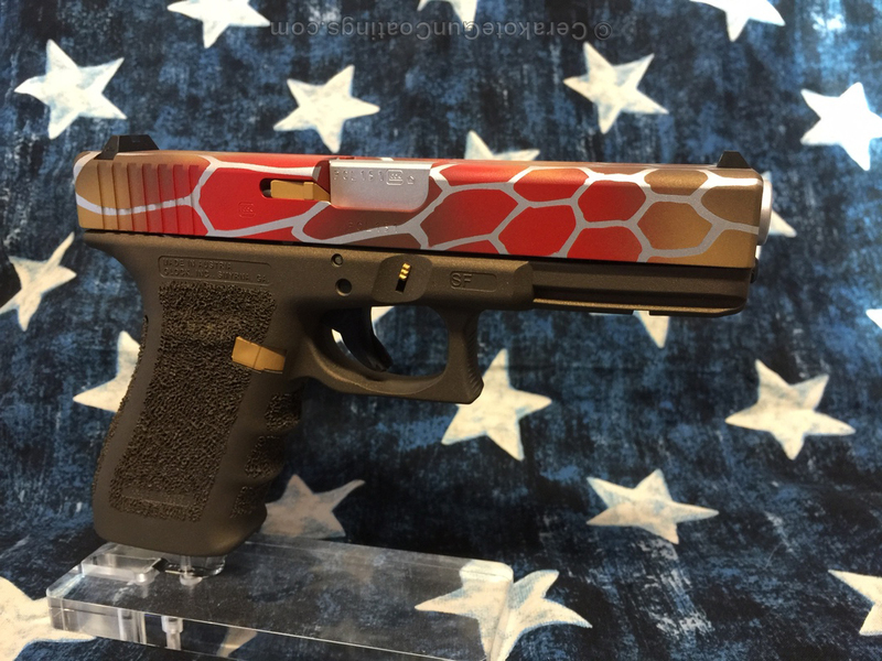H-122 Gold with H-148 Burnt Bronze and H-167 USMC Red by Brian ...