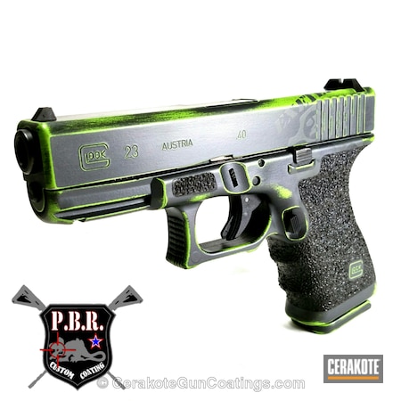 Powder Coating: Glock,Zombie Green H-168,Handguns,McMillan Grey H-201,Sniper Grey H-234,Sniper Grey