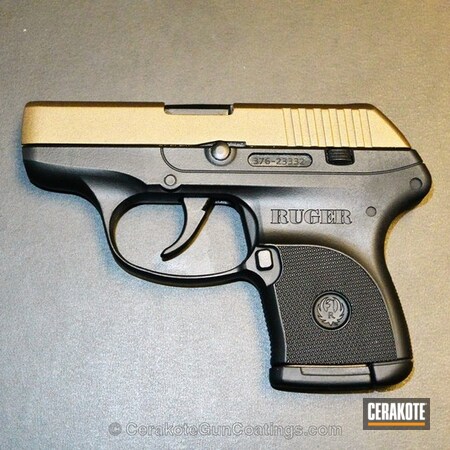 Powder Coating: Handguns,Armor Black H-190,Ruger,Burnt Bronze H-148