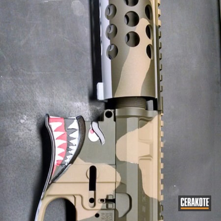 Powder Coating: BATTLESHIP GREY H-213,MAGPUL® O.D. GREEN H-232,Tactical Rifle,Coyote Tan H-235