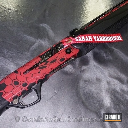 Powder Coating: Graphite Black H-146,Crimson H-221,Shotgun,Versamax,Remington,Race Remington Versamax,FIREHOUSE RED H-216