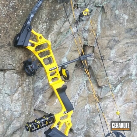Powder Coating: Corvette Yellow H-144,Archery