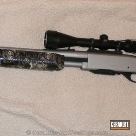 Powder Coating: Hunting Rifle,Armor Black H-190,Remington,Satin Mag H-147