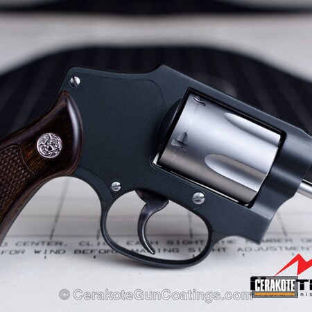 Powder Coating: Smith & Wesson,Revolver,SIG™ DARK GREY H-210