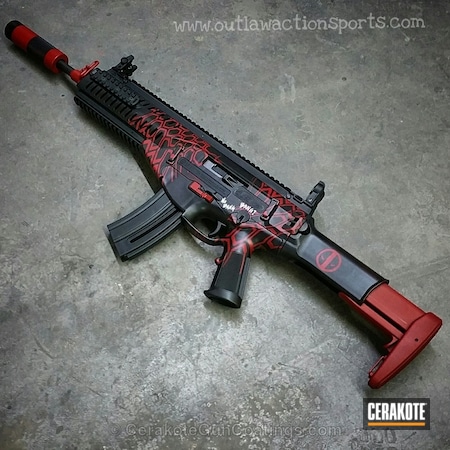Powder Coating: Graphite Black H-146,Crimson H-221,Snow White H-136,Beretta,Tactical Rifle