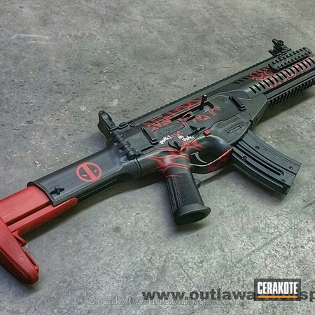 Powder Coating: Graphite Black H-146,Crimson H-221,Snow White H-136,Beretta,Tactical Rifle