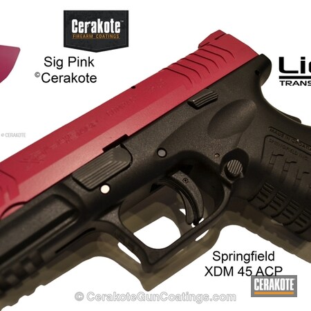Powder Coating: Handguns,SIG™ PINK H-224,Springfield Armory