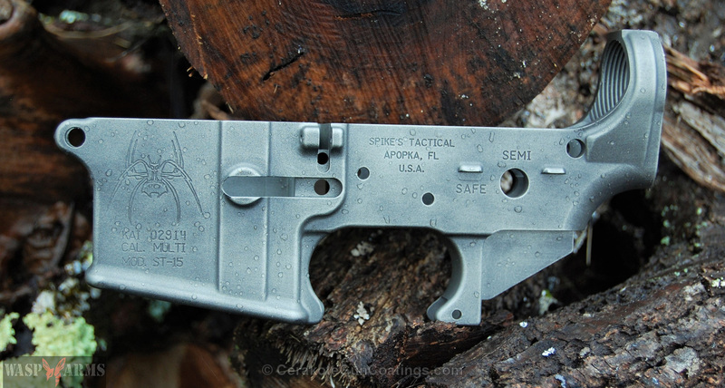 H-146 Graphite Black with H-170 Titanium by MATT LITTLETON | Cerakote