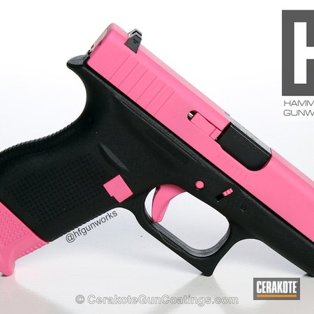 Powder Coating: Glock,Handguns,Wild Pink H-208