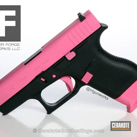 Powder Coating: Glock,Handguns,Wild Pink H-208