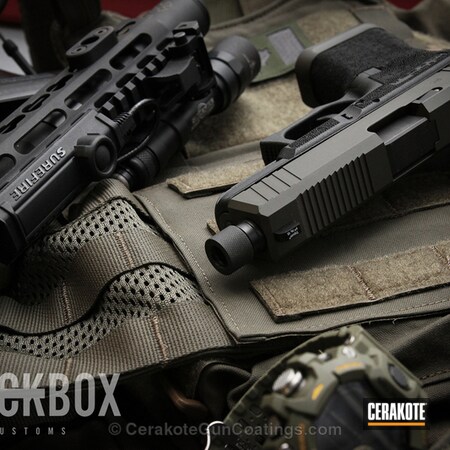 Powder Coating: Glock,Handguns,MAGPUL® O.D. GREEN H-232