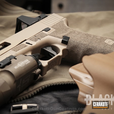 Powder Coating: Glock,Handguns,DESERT SAND H-199
