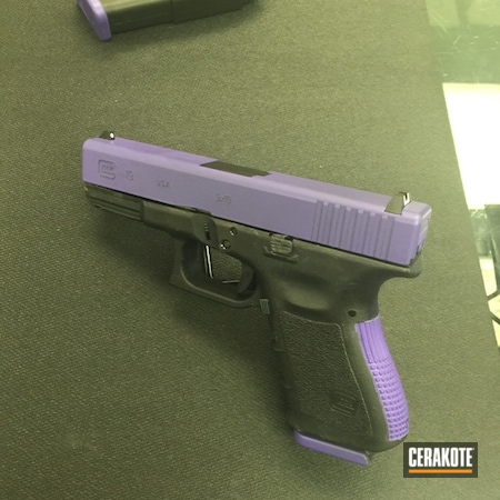 Powder Coating: Glock,Wild Purple H-197,Handguns