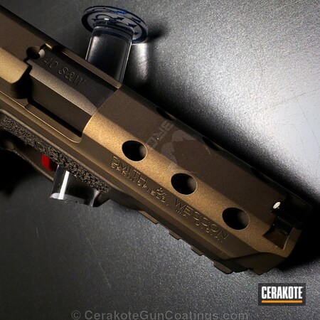 Powder Coating: Graphite Black H-146,Smith & Wesson,Zombie Green H-168,Handguns,Burnt Bronze H-148
